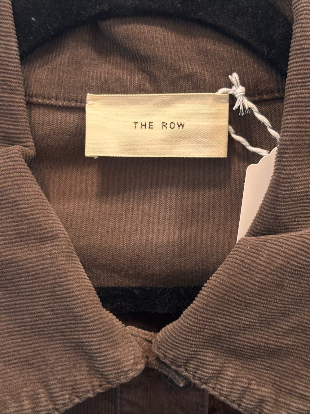 The Row womens Dark Brown Corduroy Jacket - Picture 3 of 7
